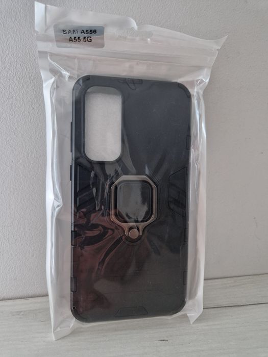 Ring Armor Case do Samsung Galaxy A55 5G Czarny