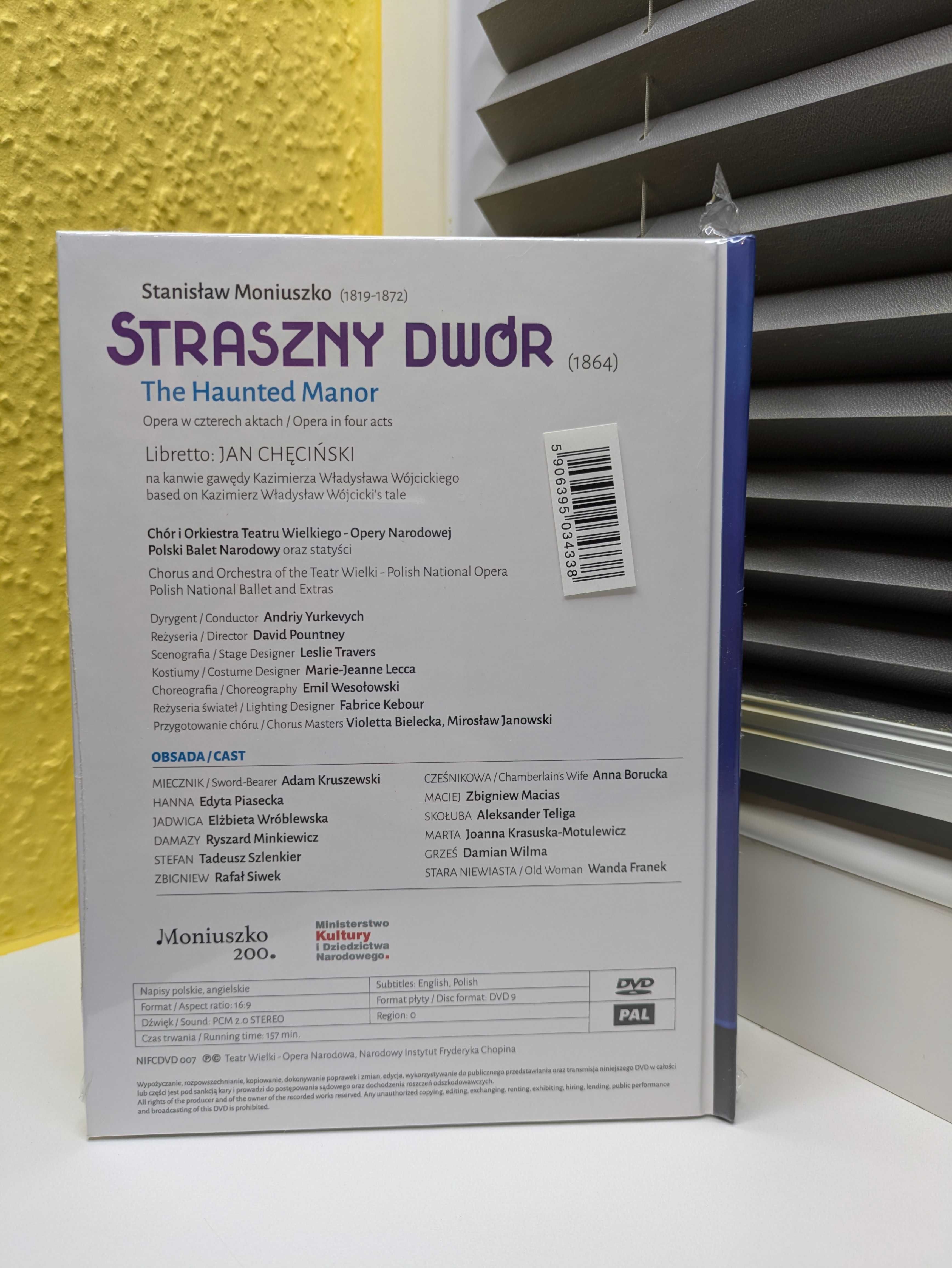 Stanisław Moniuszko "Straszny Dwór" - opera w 4 aktach