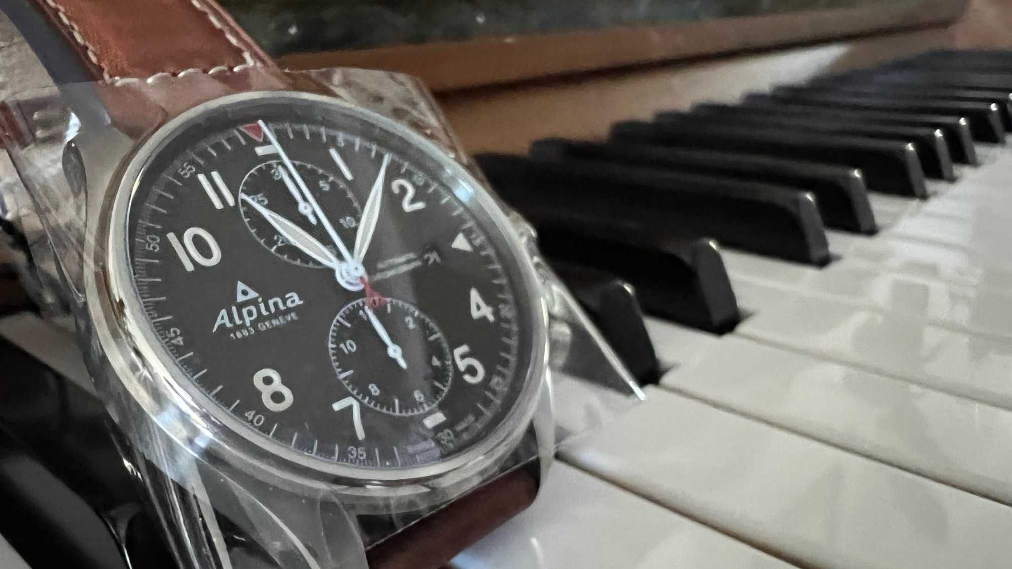 Zegarek męski Alpina Startimer Pilot Automatic Chronograph