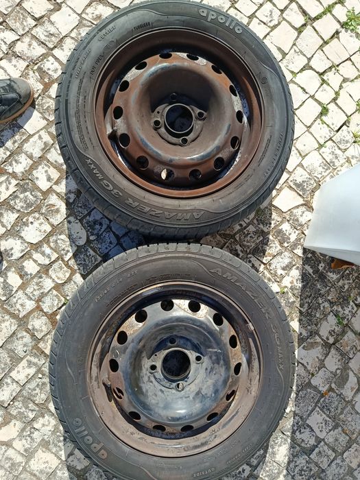 Pneus 175/65 r14 e jantes 4x108