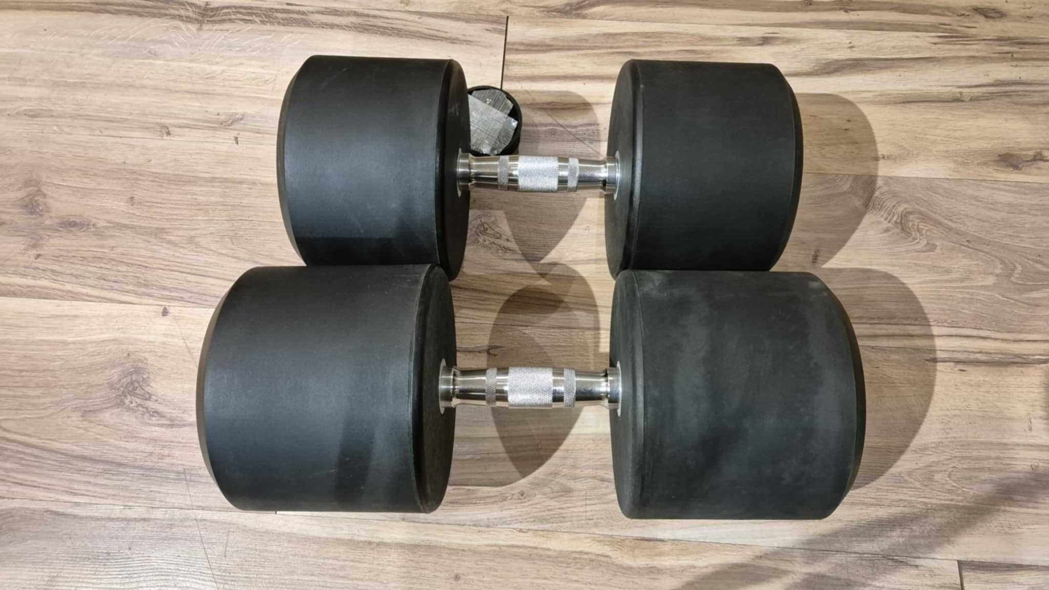 ZESTAW Hantli Okrągłych NOWE 52,5/55/57,5/60kg TANIO Obciążenie