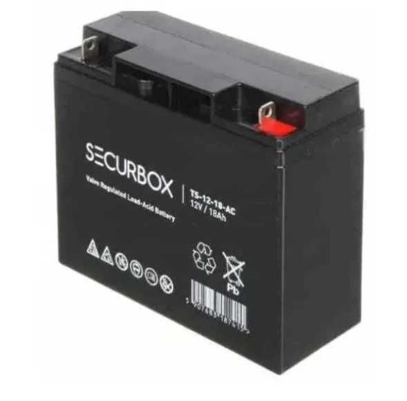 Akumulator 18Ah Securbox 12 V Systemy alarmowe, UPS, Motor