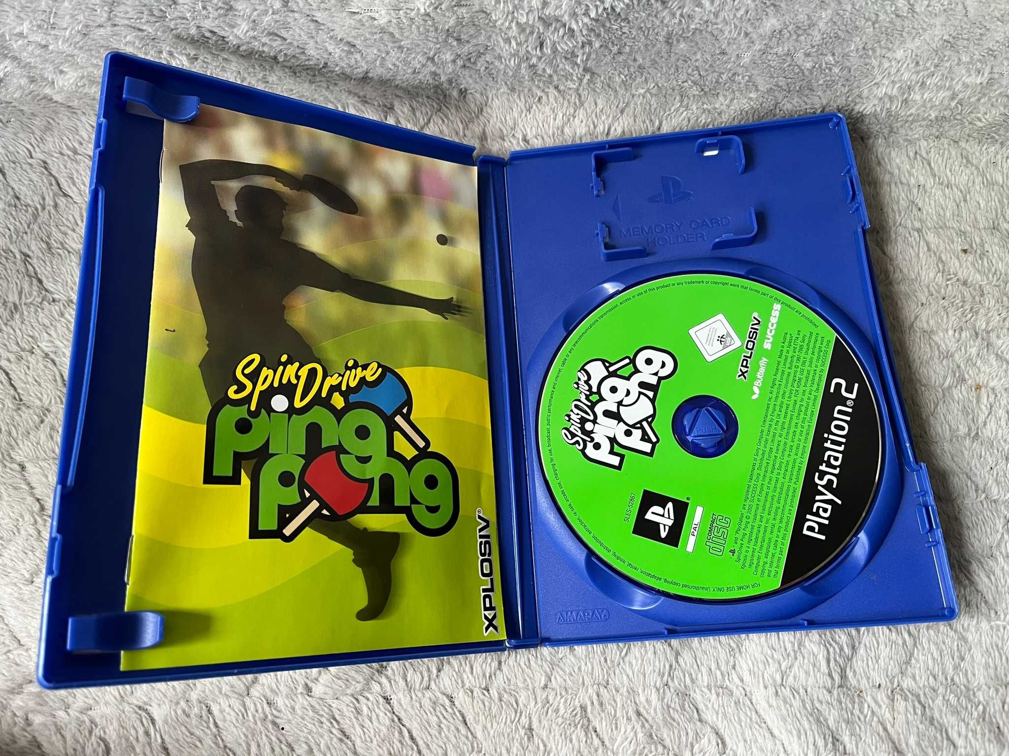 Spindrive PING PONG Sony PlayStation 2