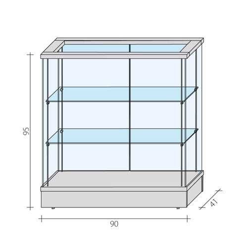Gabloty szklane używane b.dobry stan zamykane drzwiczki 6szt FV.23%