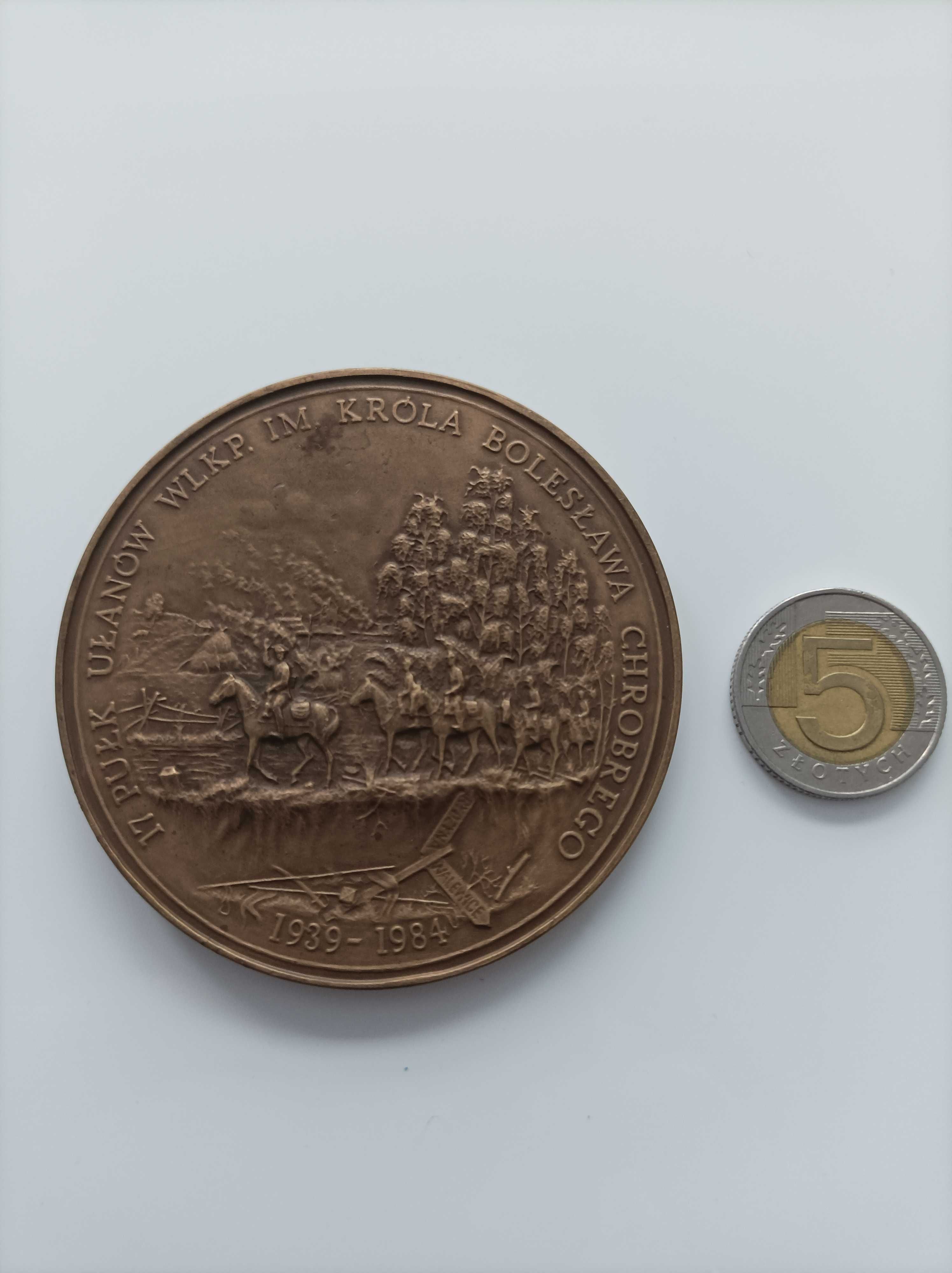 Medal Bolesław Chrobry 17 Pułk Ułanów Wlkp