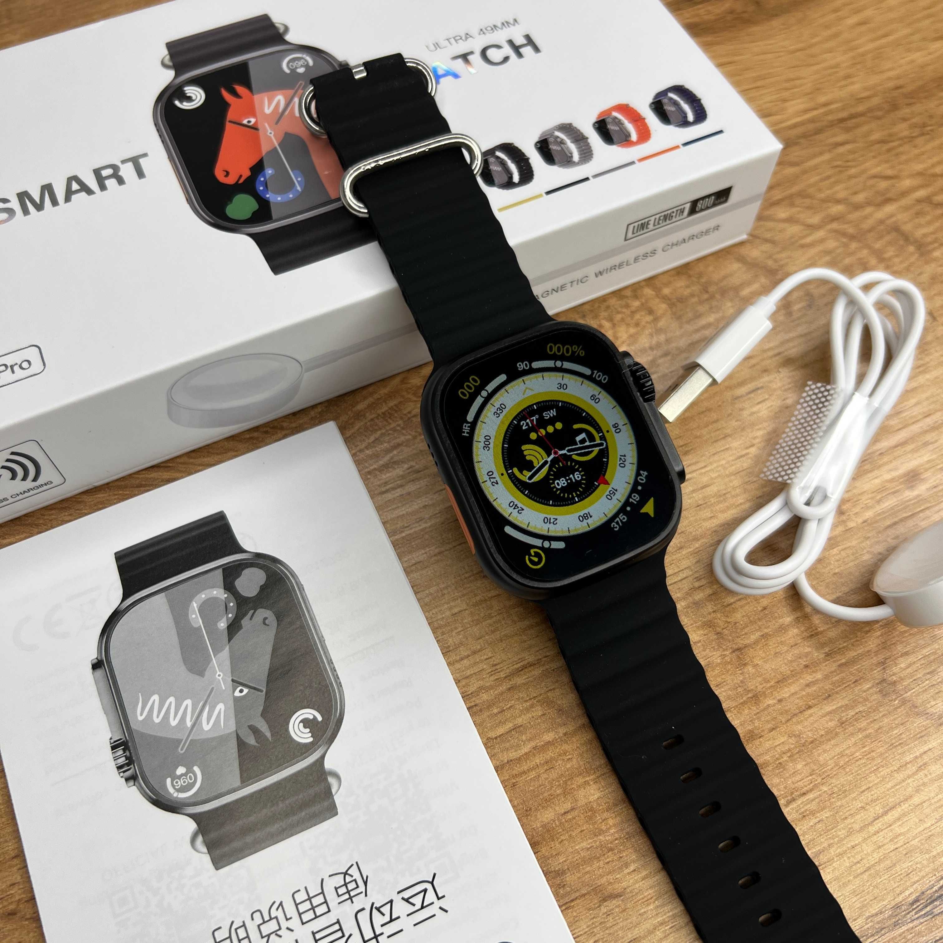 Смарт годинник XO-M8 Pro Ultra 49 mm Smart Watch Black