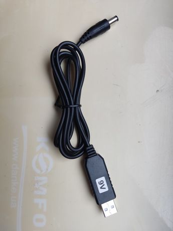Продам нові кабеля USB - 9V