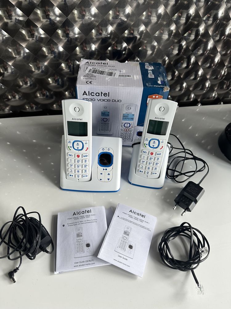 Telefon bezprzewodowy Alcatel F530 Duo