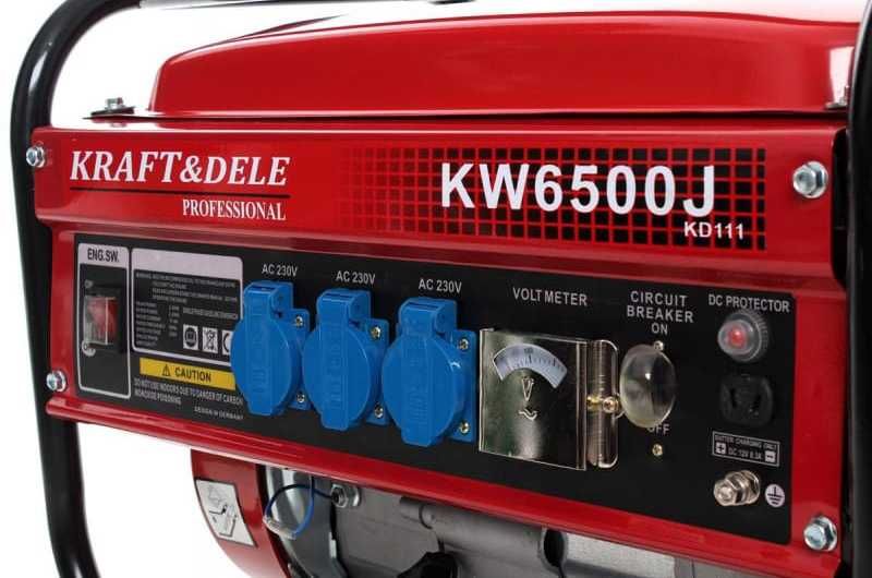 KRAFT&DELE Agregat Prądotwórczy Generator Prądu 2500w 6,5km KD111