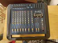 Powermixer LEM TWIN 10 + kolumny LPS12 + statywy