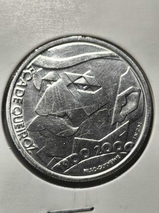 Moeda Comemorativa 500 Escudos – Eça de Queirós (Prata)