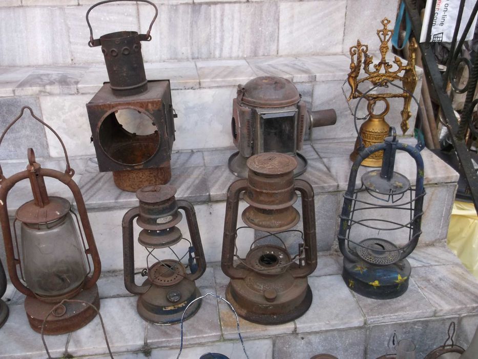 przedwojenne lampy naftowe