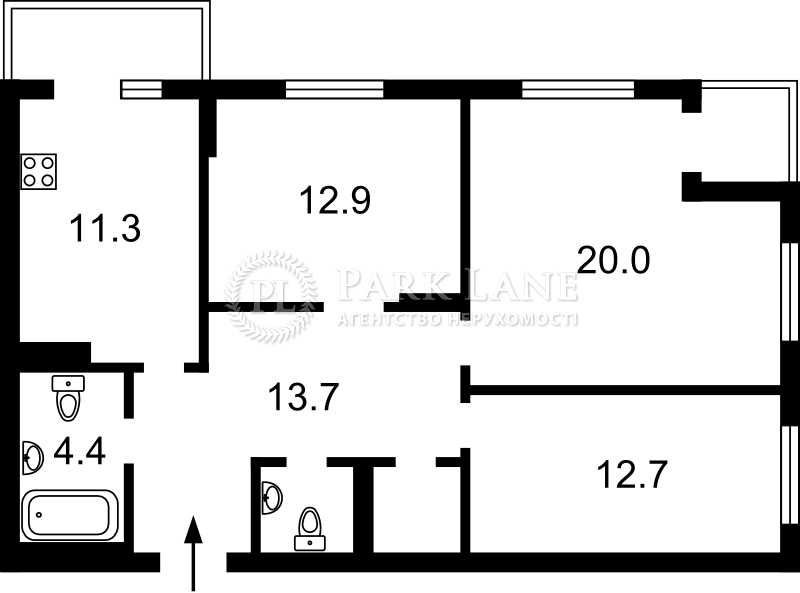 Продам 3-4 к квартиру 81м2 в ЖК Львівський квартал, Глибочицька, 13