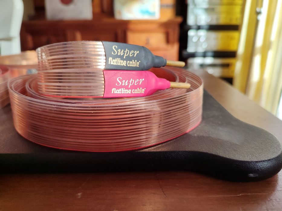 Nordost Super Flatline Gold Cabos de Coluna Hi-Fi 2x2.5M