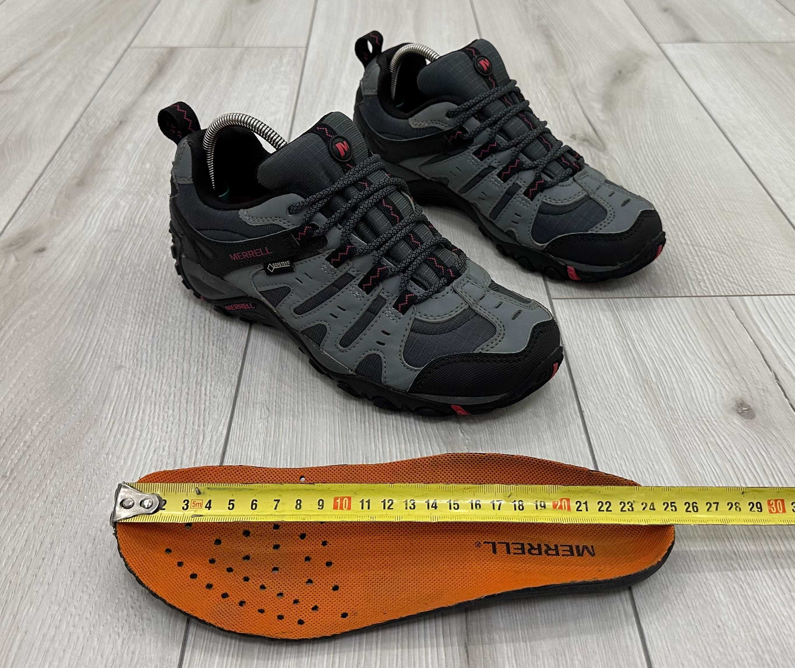 Женские треккинговые кроссовки merrell accentor sport gtx (24,5 см)