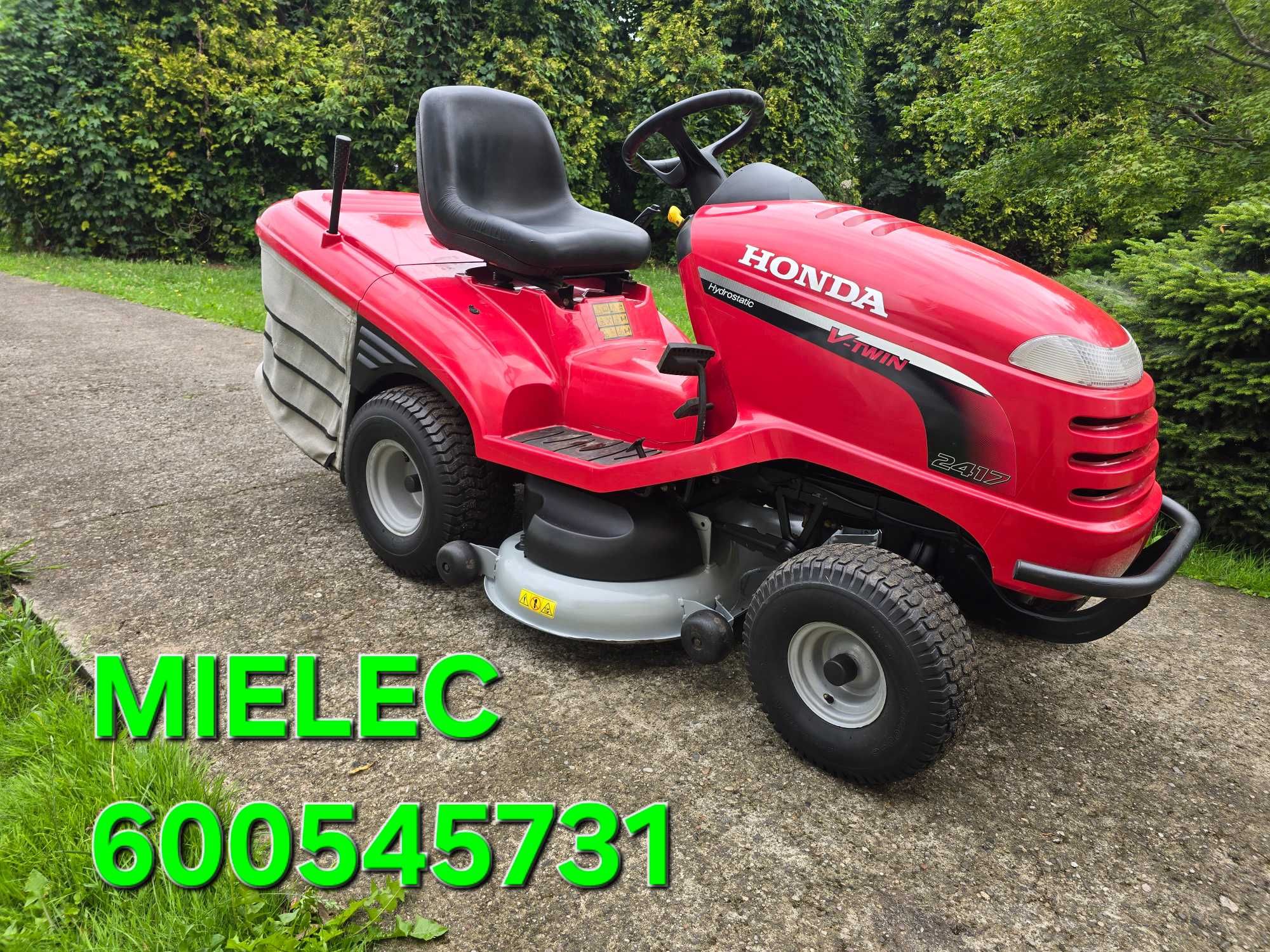 Traktorek kosiarka HONDA 2417 LIFT 17KM v-ka pompa/ hydro Super Stan