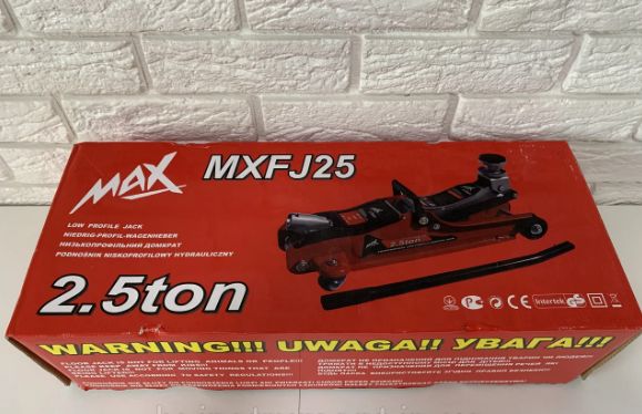 Гидравлический домкрат подкатной Max MXFJ25 ( 2.5 т ) -25% cкидка