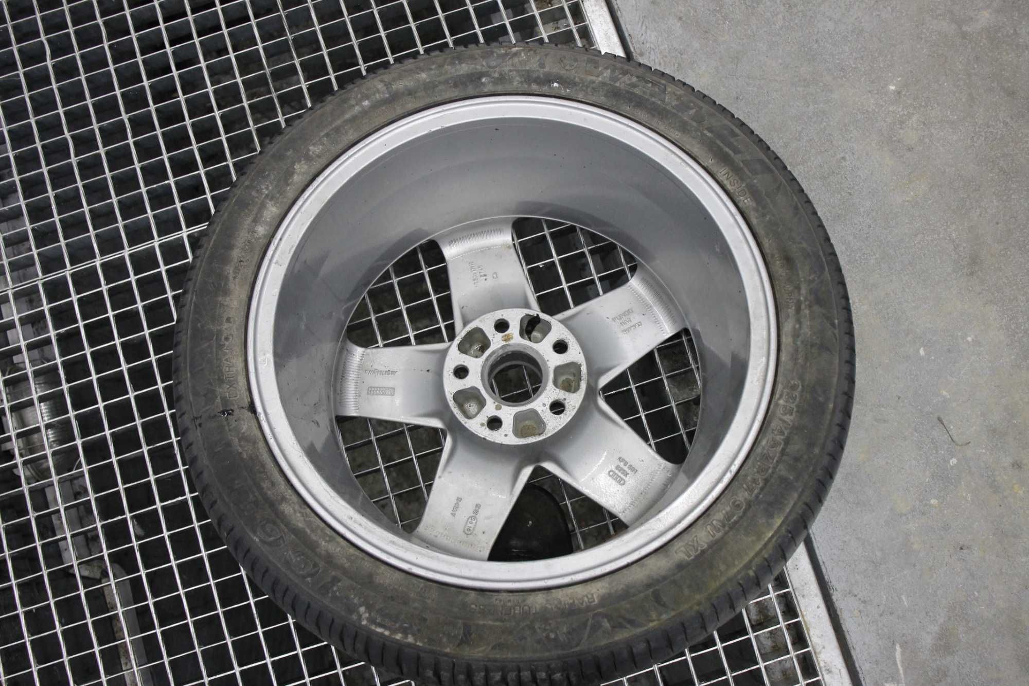 Felga aluminiowa 17 koło małysz b6  zapasowe 5x112 b7 a4