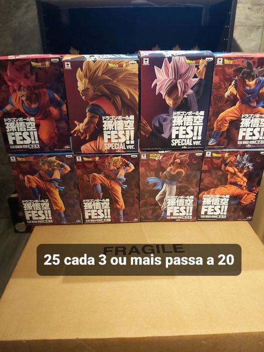 Figuras dragonball originais