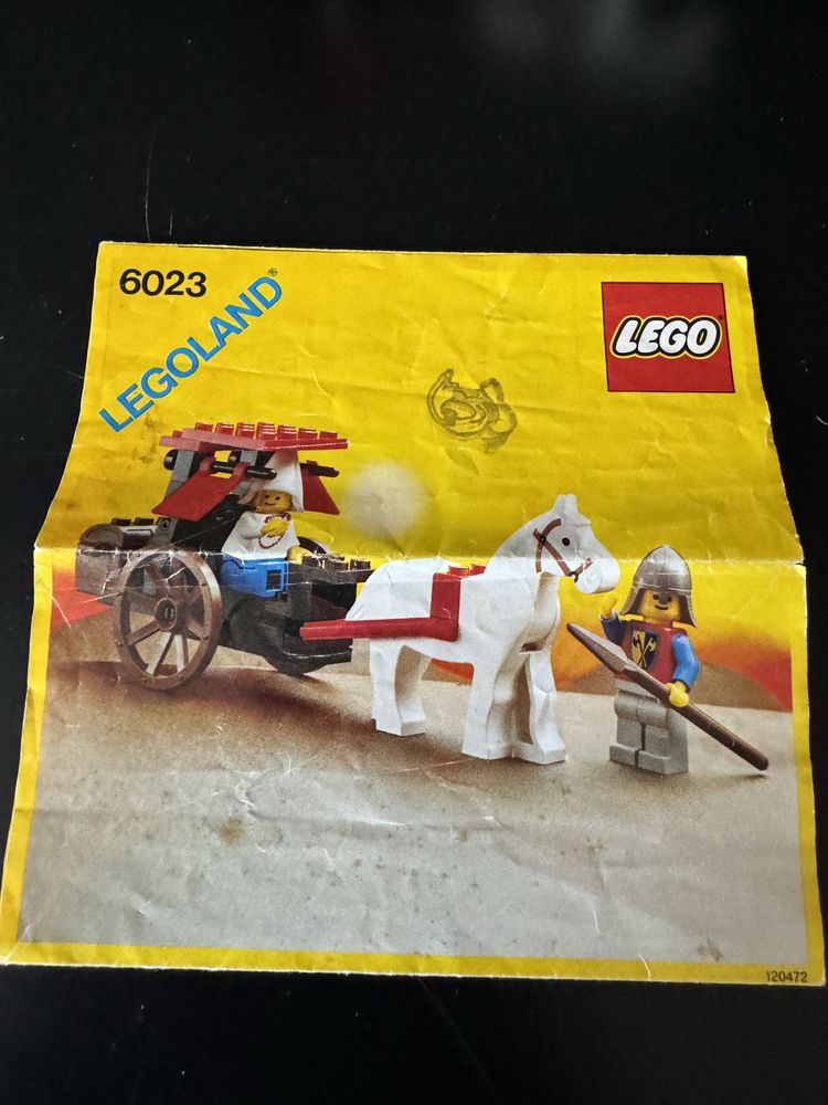 Lego 6023 kareta królowej castle