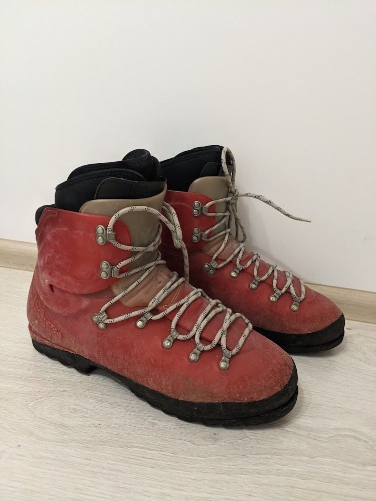 Альпіністські/скітур пластикові черевики Scarpa Omega Thermo, 12.5