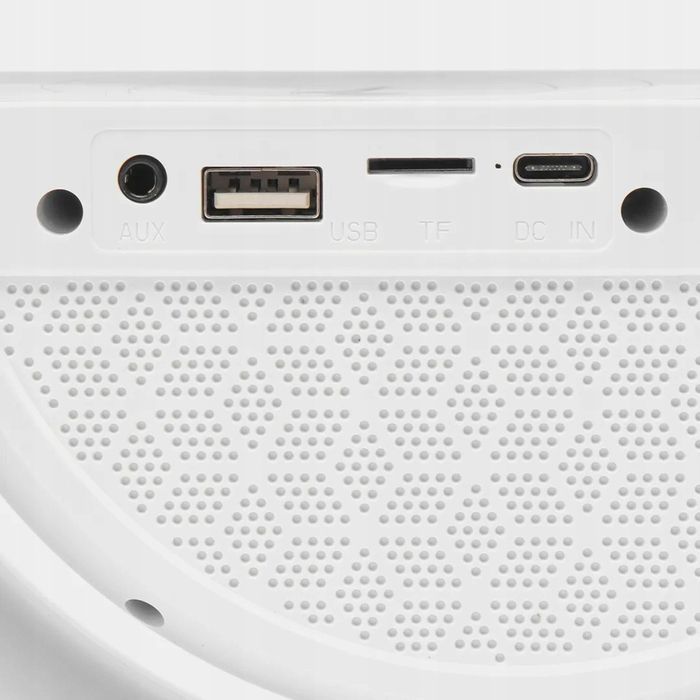 Głośnik Lampka RGB ładowarka wyświetlacz zegar kula disco projektor