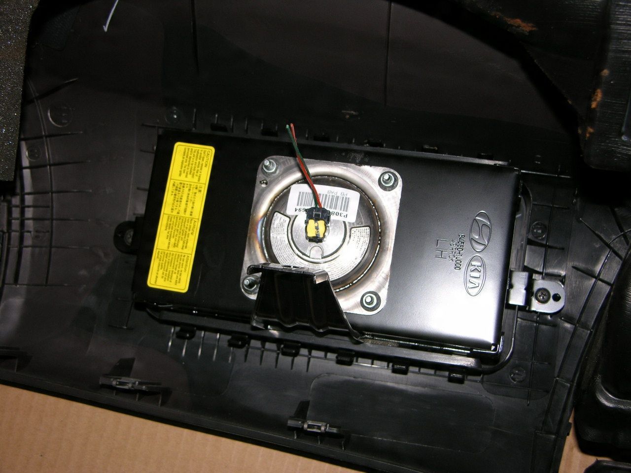 HYUNDAI i20 3d 08- PODUSZKI POWIETRZNE ZESTAW SRS