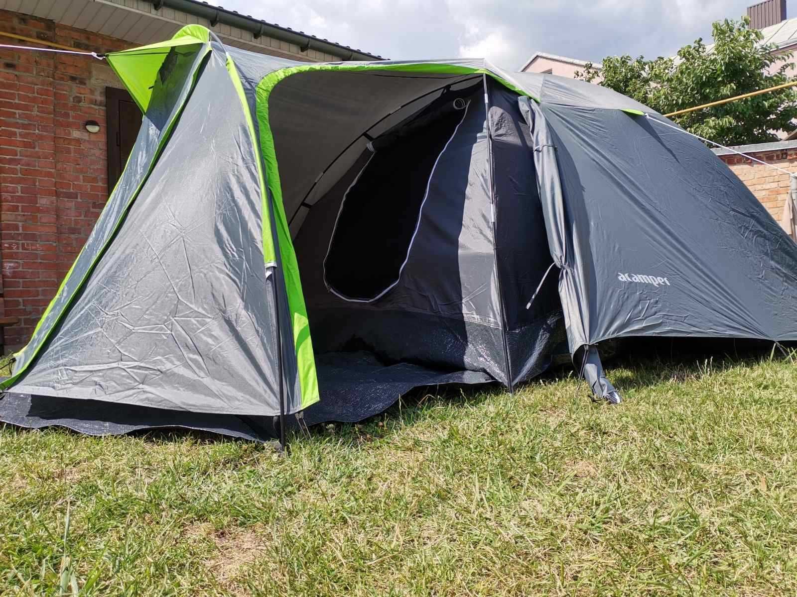 Хіт! Палатка, шатер, намет 3-х та 4-х місний з тамбуром 2-х слойна