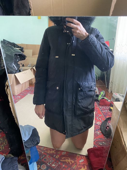 Пуховик Zara, куртка парка