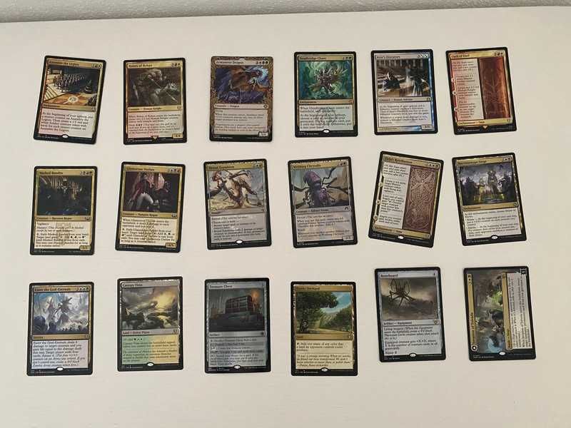 Cartas Magic: The Gathering – Várias edições desde 1994 a 2025