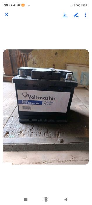 Akumulator samochodowy 12v