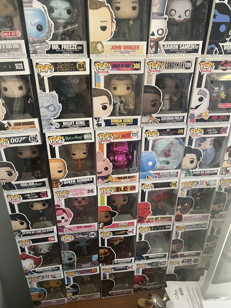 Coleção Funkos Pop Varios Modelos e tamanhos (Raros, Edições Limitadas/Exclusivas)