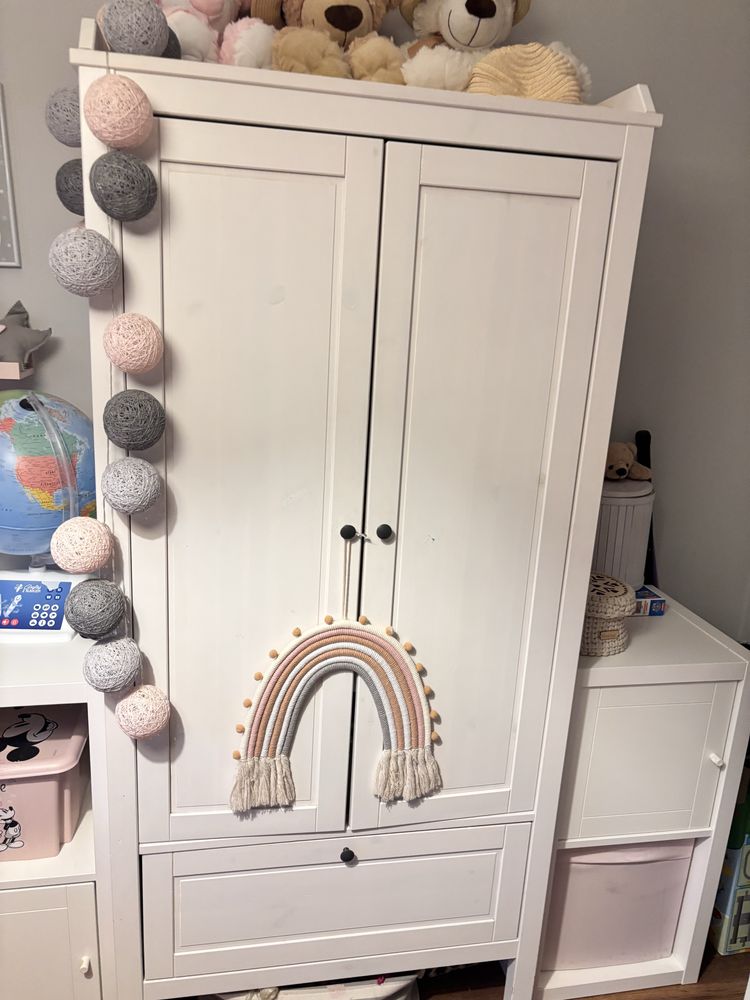 Szafa SUNDVIK ikea biała bejca 80x50x171