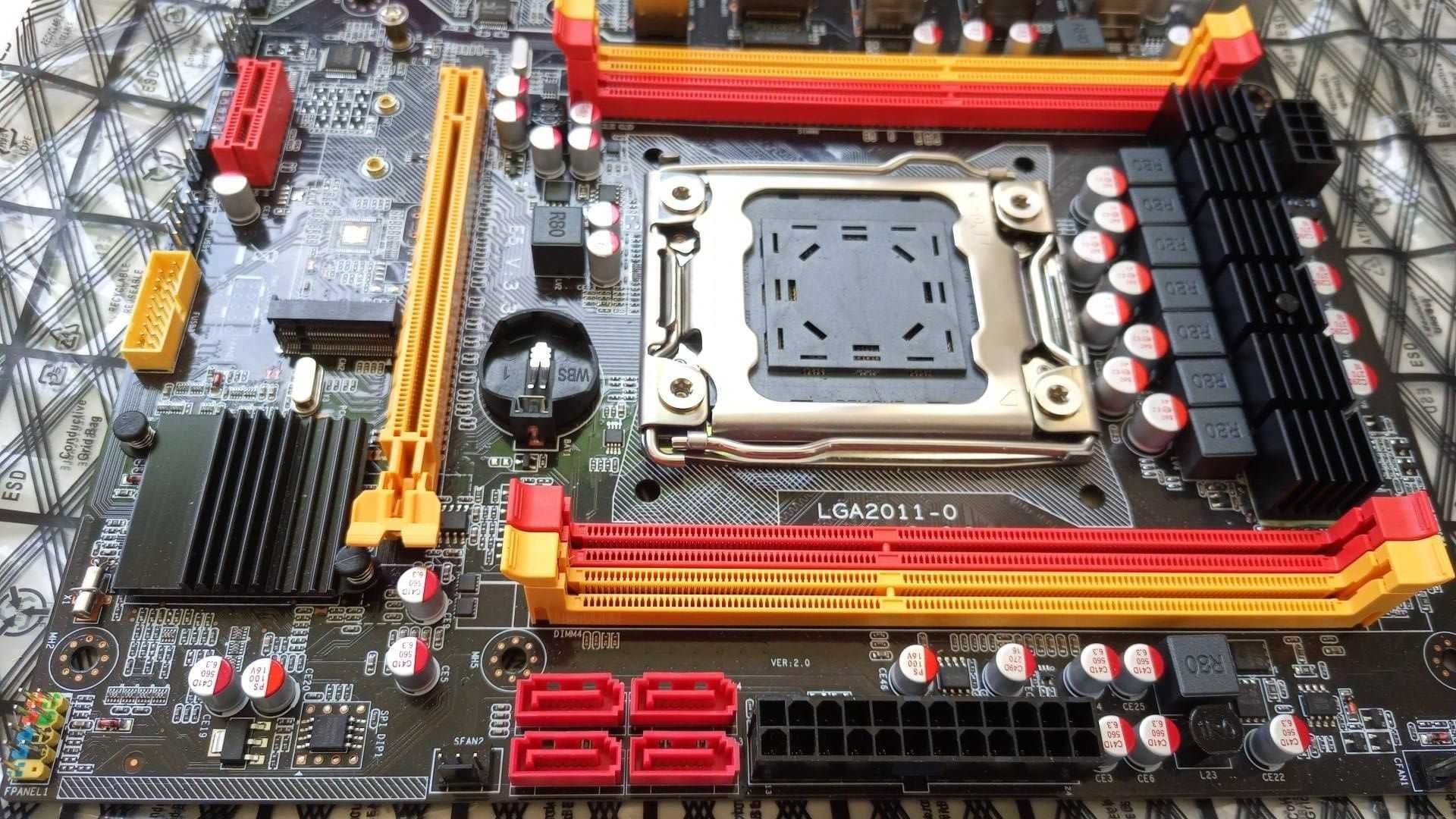 Материнская плата S2011 X79 под Intel Xeon S2011 V1 / V2 DDR3 4 x DIMM