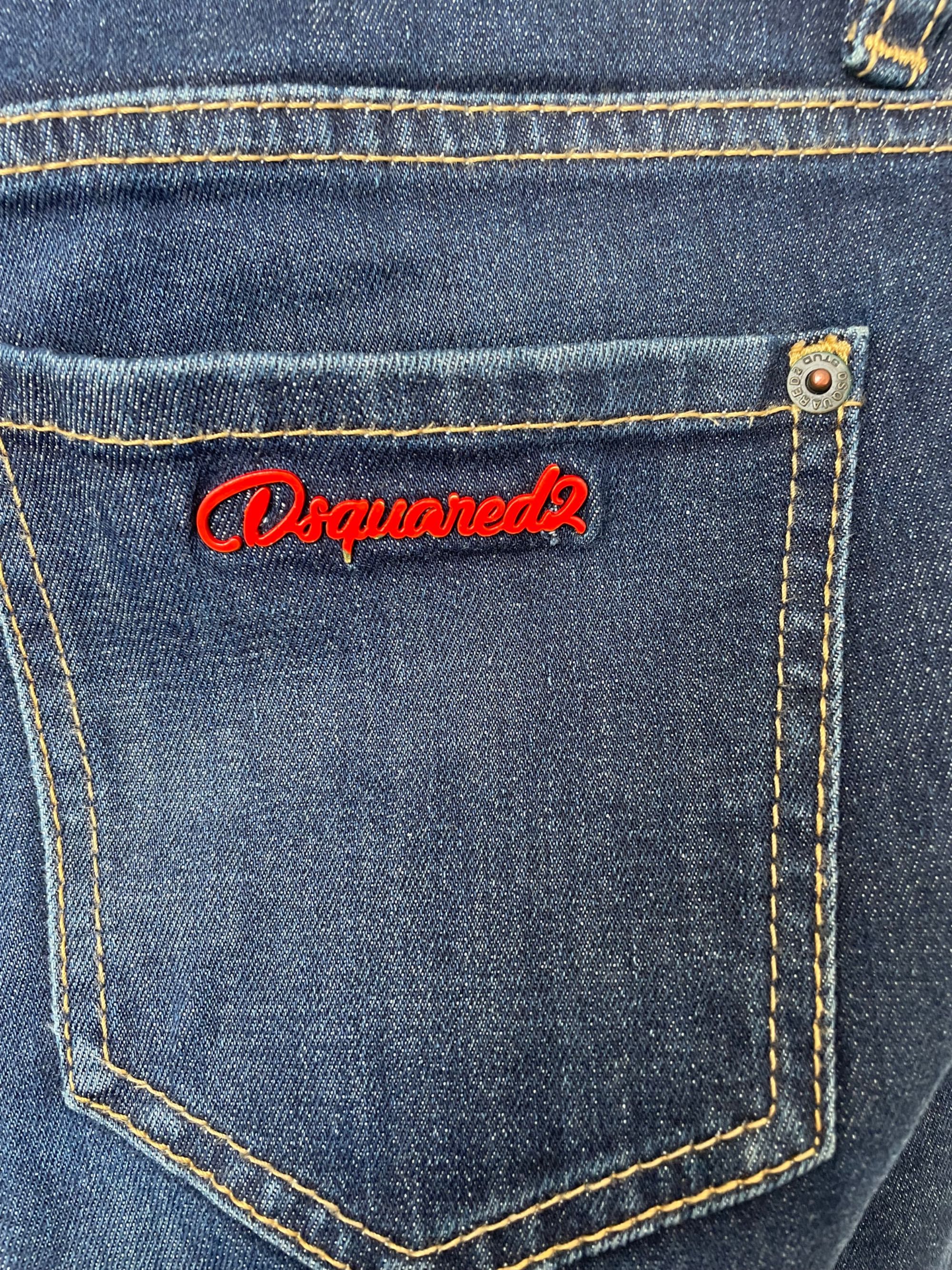 Dsquared2  Cropped Twiggy jeansy 42IT 38 EU