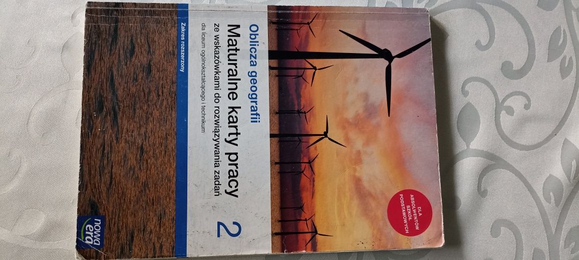 Oblicza geografii 2 maturalne karty pracy