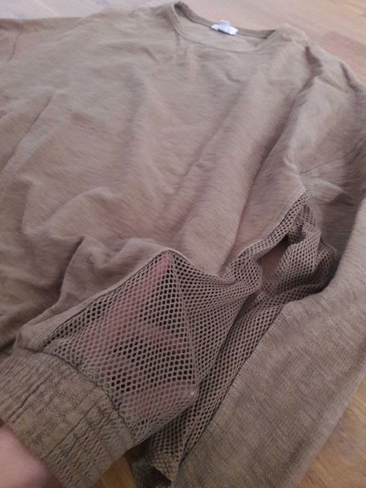 Musztardowa bluza ZARA