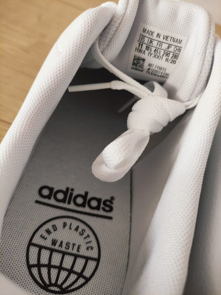 Adidas Advantage FY6033 Białe 45⅓ Nowe Meskie