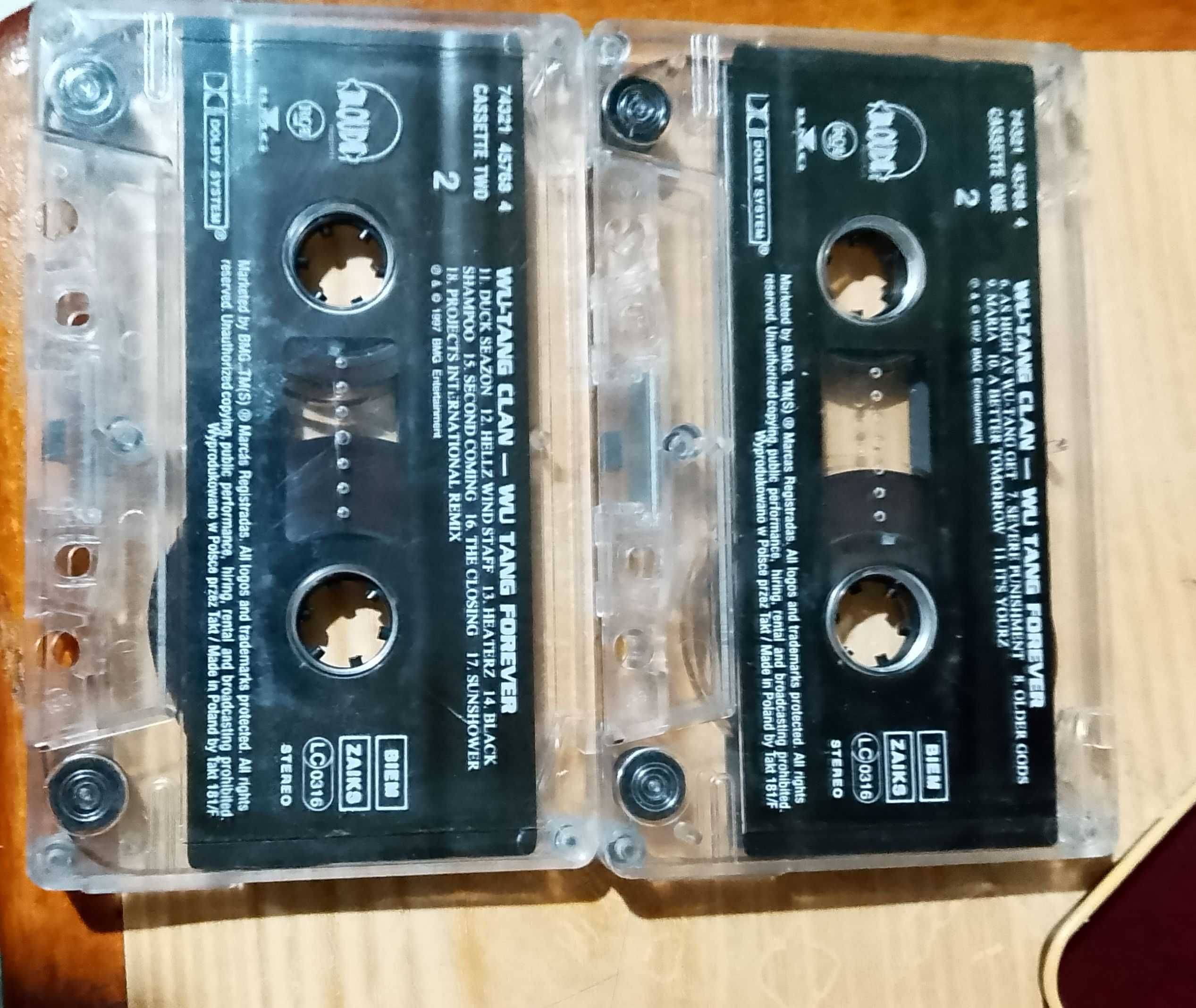 Kaseta Magnetofonowa 2 MC Wu-Tang Clan - Wu-Tang Forever 1997
