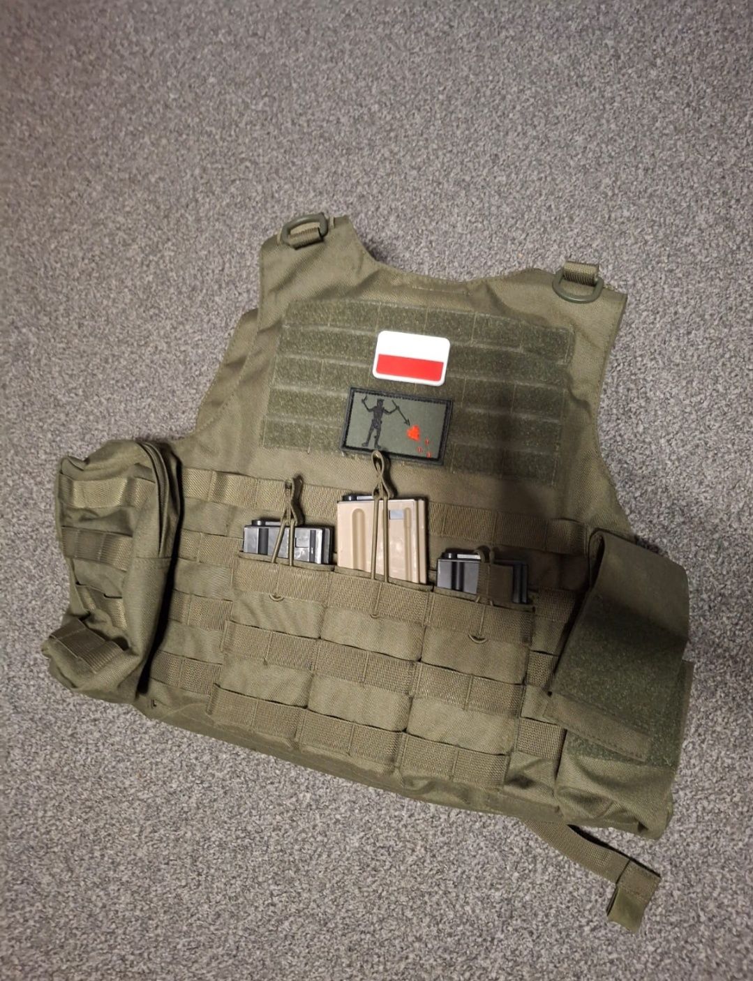 Kamizelka ASG, plus dodatki