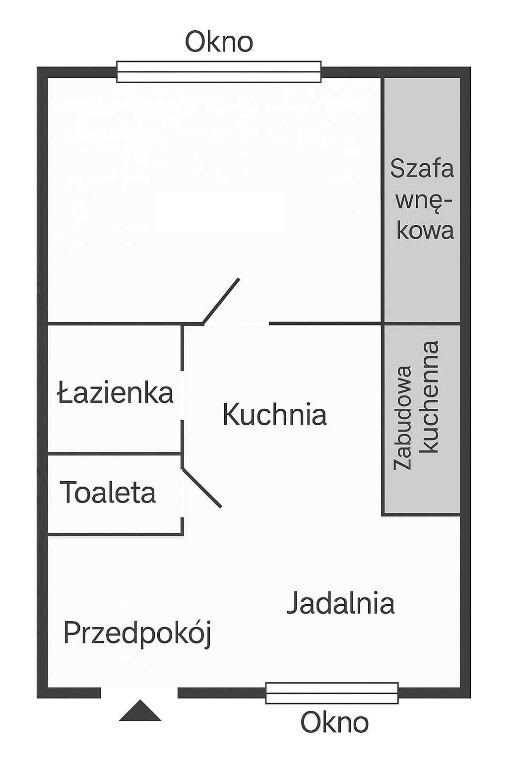 Ciepłe mieszkanie w centrum, bez pośredników, Fabryczna, niski czynsz