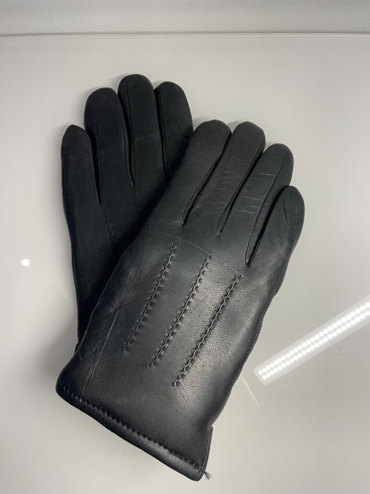 Rękawiczki męskie czarne nowe