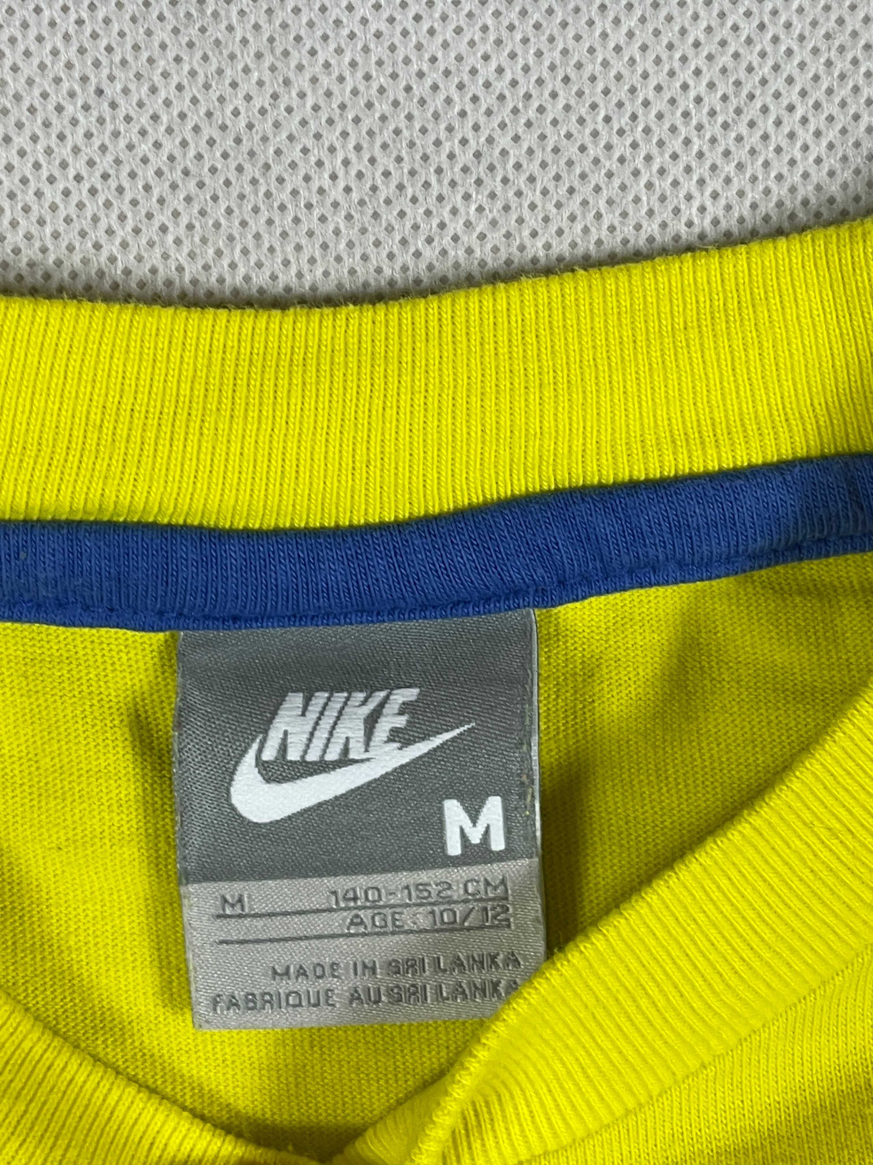 Nike T-Shirt Koszulka Dziecięca Męska Football Sweden Logo 10Y 12Y M