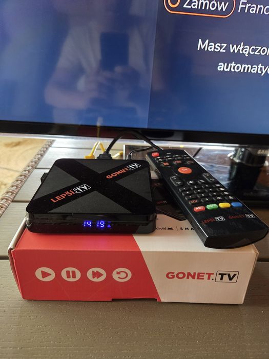 Dekoder telewizyjny Gonet TV HDMI, TV przez internet, 13.99zł mc!