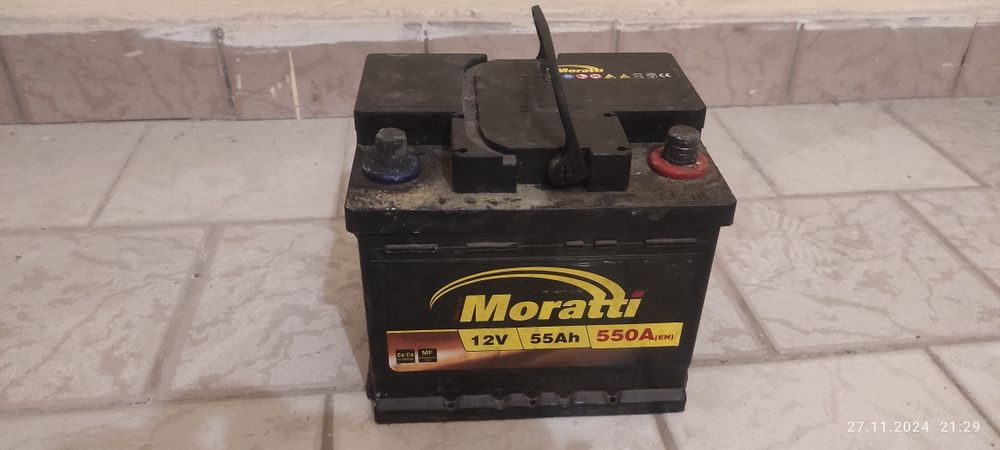 Аккумулятор автомобильный б.у. 12 B, 50 А·ч, пусковой 520A

Продам б.у