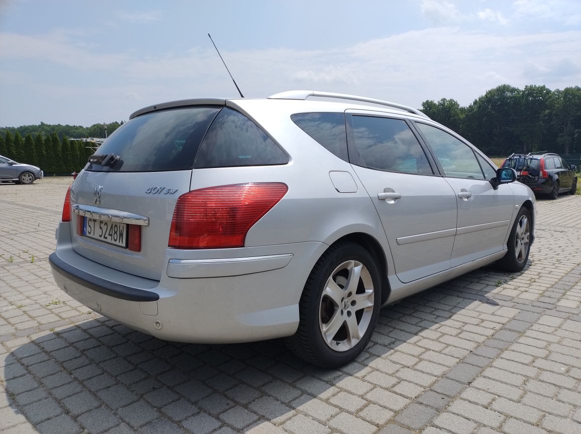 Peugeot 407sw 2,0 HDI Automat Skóra Panorama. Możliwa Zamiana