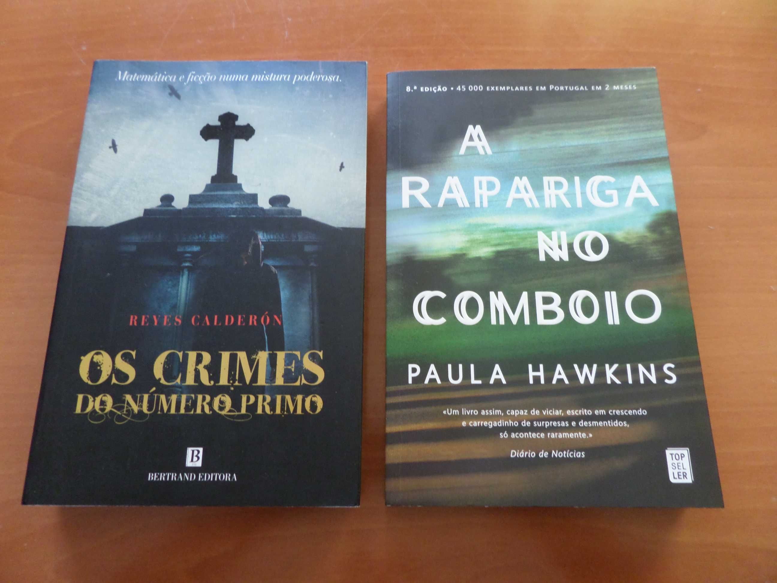 CL# - Lote de 2 Livros Reyes Calderón e Paula Hawkins