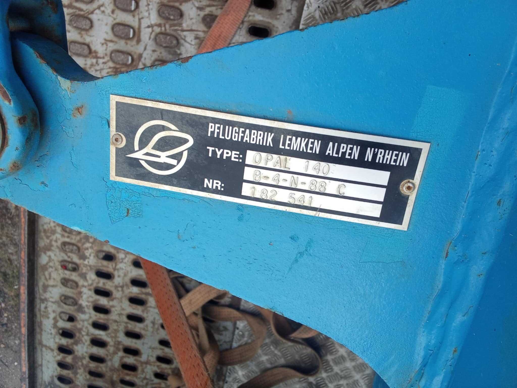 pług obrotowy lemken opal 4 skibowy