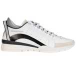 DSQUARED2 luksusowe włoskie sneakersy buty BIANCO