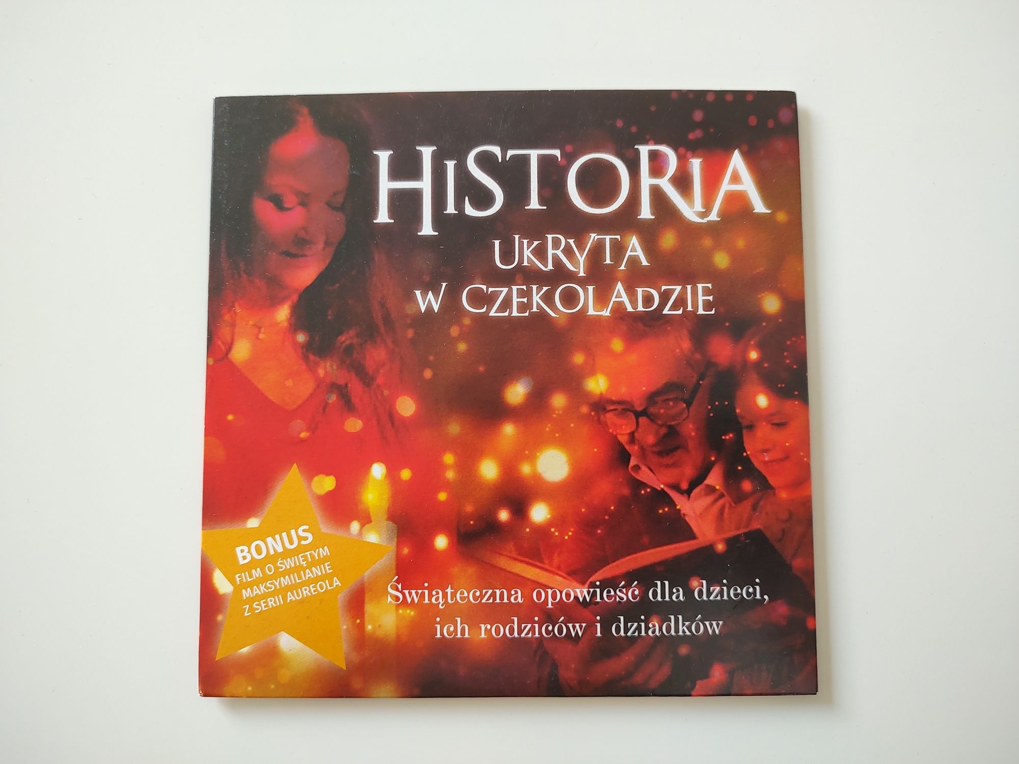 Historia ukryta w czekoladzie film na DVD opowieść wigilijna